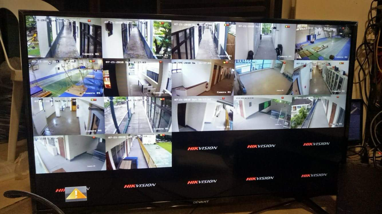 CCTV Monitor Station